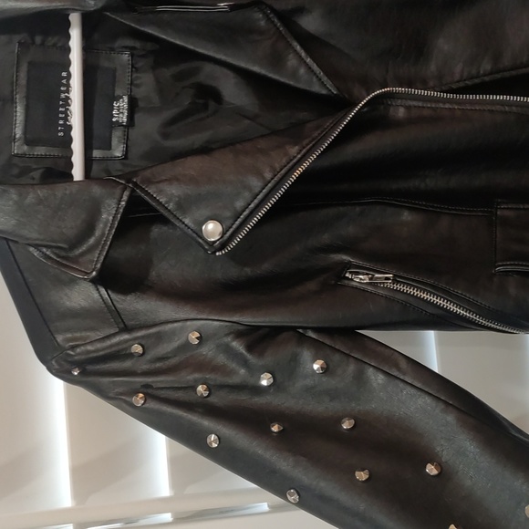Leather Studded Jacket - Picture 2 of 2